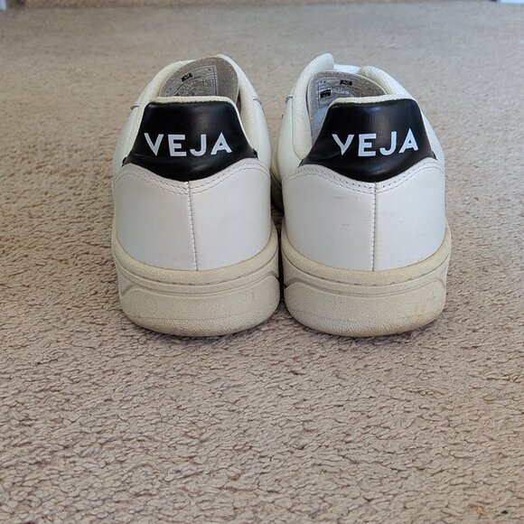 VEJA V-10 Sneakers, Extra White/Purple/Black, Size 40 (US Women's 9 M) - Picture 2 of 6